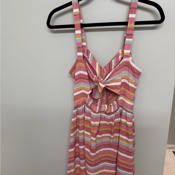 My Michelle Pink and Yellow Dress - Picture 5 of 8